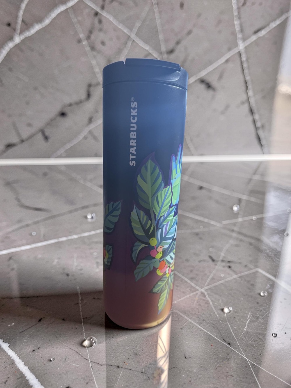 Starbucks Stainless Steel Travel Tumbler 16 oz American Sign Language ASL !!!